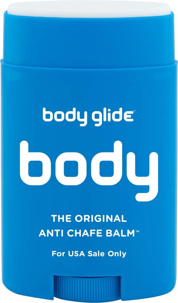 Body Glide Original Anti Chafing Stick Balm1.5oz: chafing cream in stick form. Anti chafe stick to prevent rubbing leading to chafing raw skin. Use for arm, chest, butt, ball chafing thigh chafing
