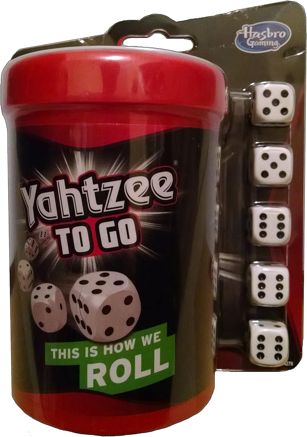 Hasbro Yahtzee to Go Travel Game 2014 Gaming