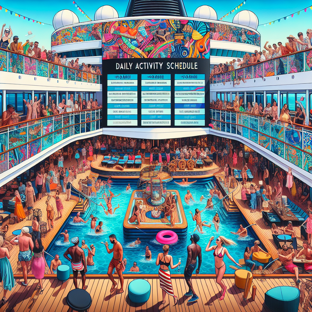 How Do I Stay Informed About The Daily Activities And Events On The Cruise Ship?