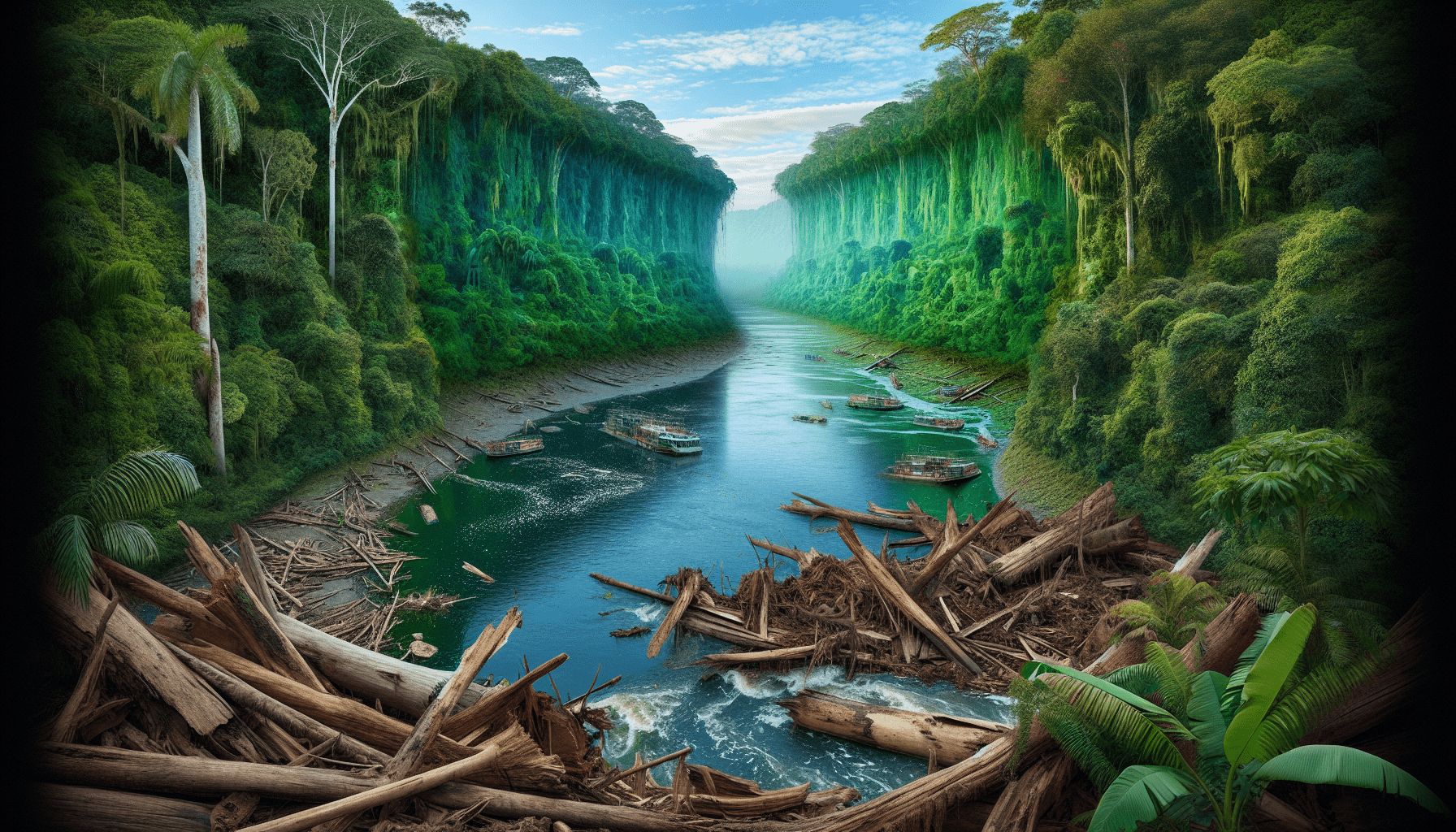 How Is The Amazon River In Danger?