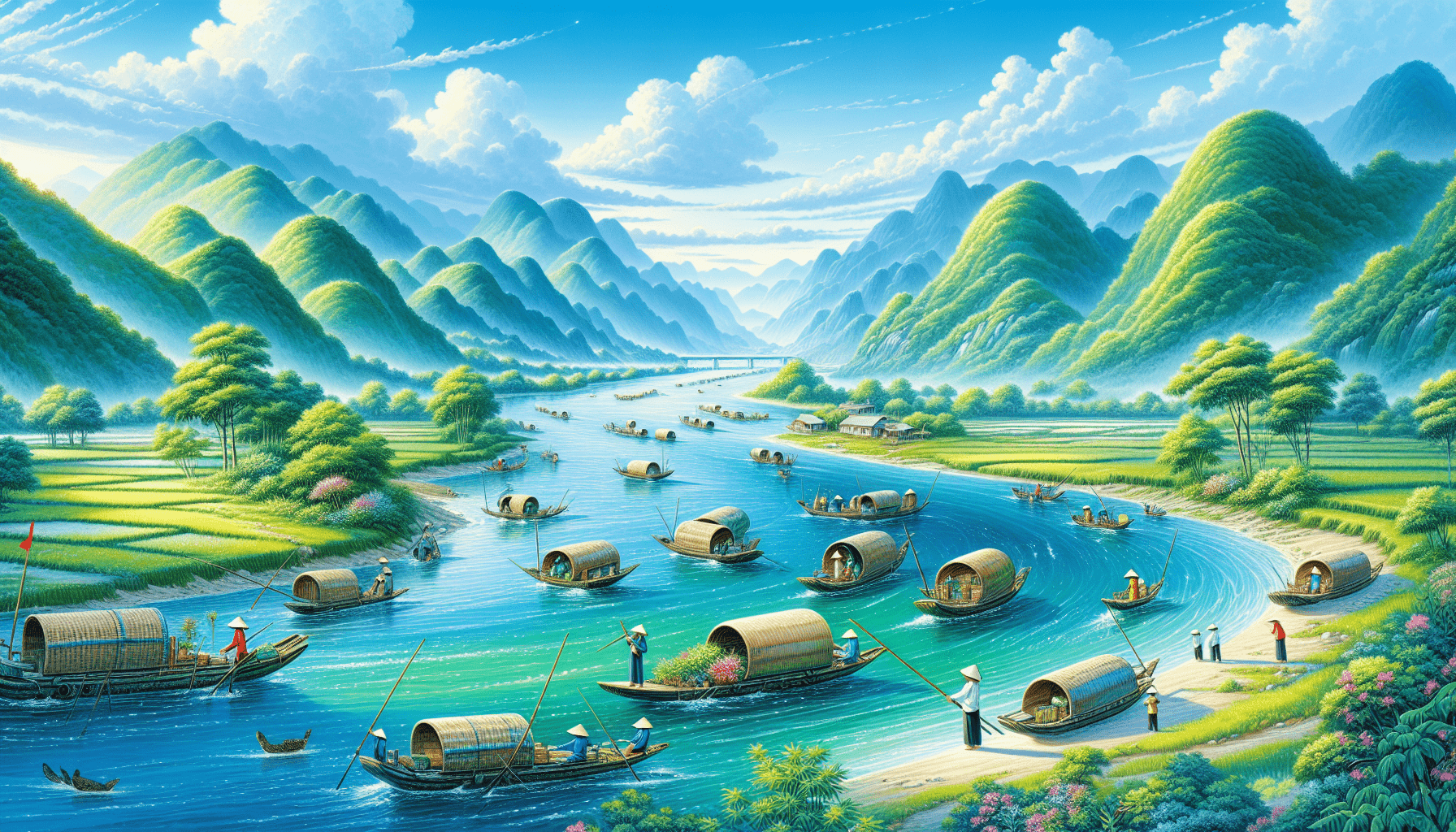 What Is The Longest River In Vietnam?